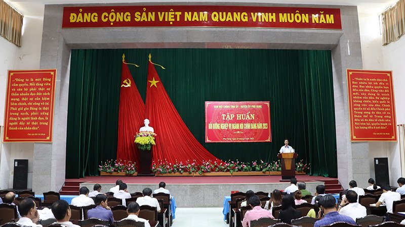 Quang cảnh buổi Tập huấn