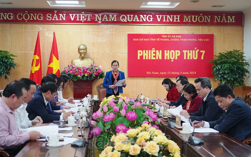 Toàn cảnh Phiên họp của Ban Chỉ đạo tỉnh