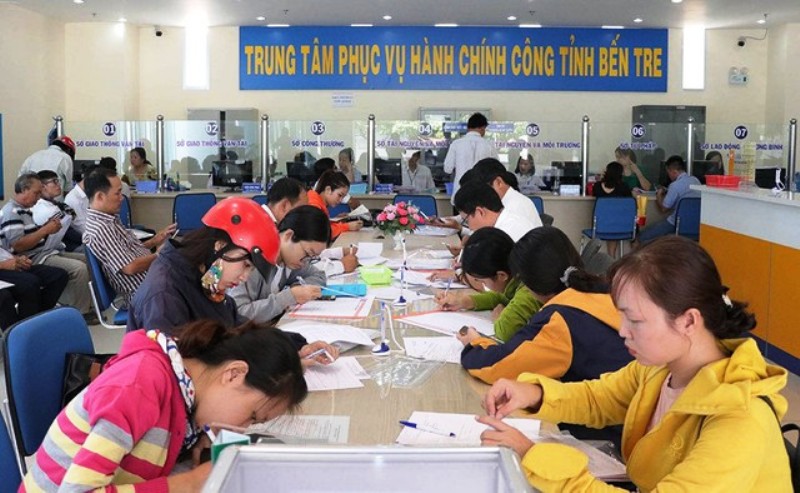 Trung tâm phục vụ hành chính công tỉnh Bến Tre