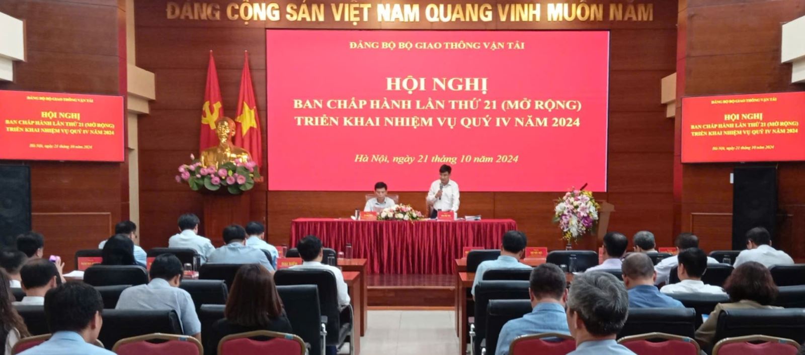 Đảng bộ Bộ Giao thông vận tải triển khai nhiệm vụ trọng tâm quý IV năm 2024