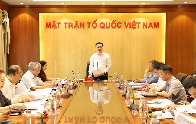 Cuộc họp Hội đồng Sơ khảo Giải báo chí toàn quốc phòng, chống tham nhũng, lãng phí, tiêu cực lần thứ V, năm 2024 - 2025