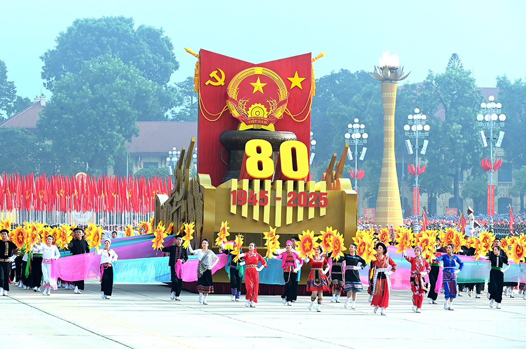 Lễ Kỷ niệm 80 năm Cách mạng Tháng Tám thành công và Quốc khánh nước Cộng hòa xã hội chủ nghĩa Việt Nam