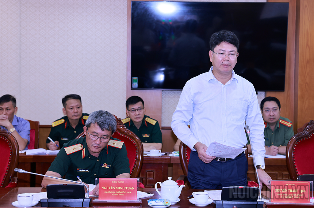 Đồng chí Nguyễn Thanh Tịnh, Phó Bí thư Thưởng trực Đảng ủy, Thứ trưởng Bộ Tư pháp