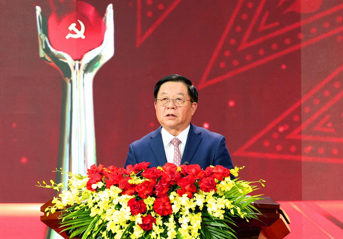 Đồng chí Nguyễn Trọng Nghĩa phát biểu chỉ đạo và phát động Cuộc thi lần thứ Sáu, năm 2026