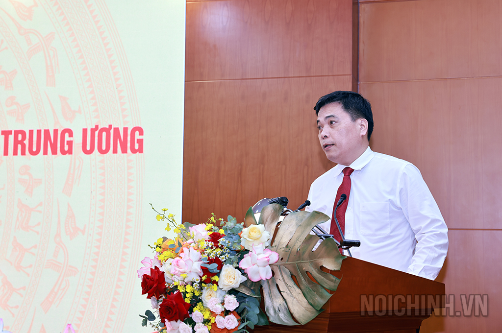 Đồng chí Nguyễn Văn Long, Phó Vụ trưởng Vụ Địa phương I