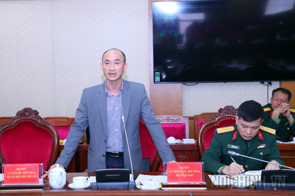 Đồng chí Nguyễn Huy Thành, Phó Vụ trưởng Vụ Chính sách - Đối ngoại, Bộ Ngoại giao