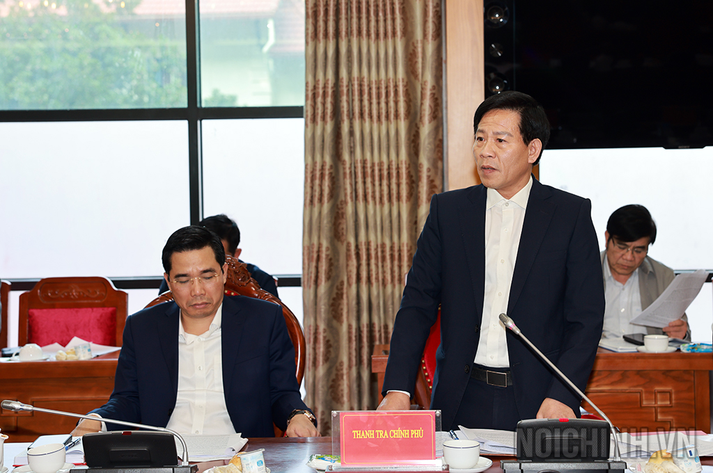 Đồng chí Nguyễn Văn Cảnh, Cục trưởng Cục 4, Thanh tra Chính phủ