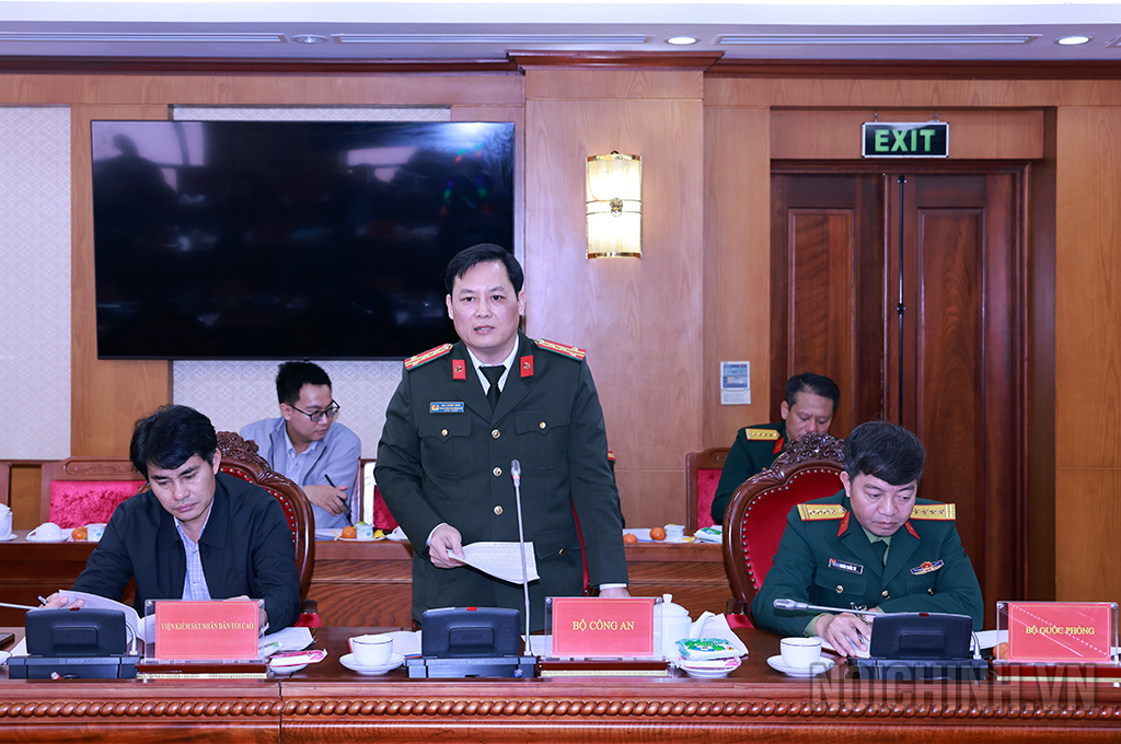 Đồng chí Đại tá Mai Xuân Thảo, Phó Chánh Văn phòng, Bộ Công an