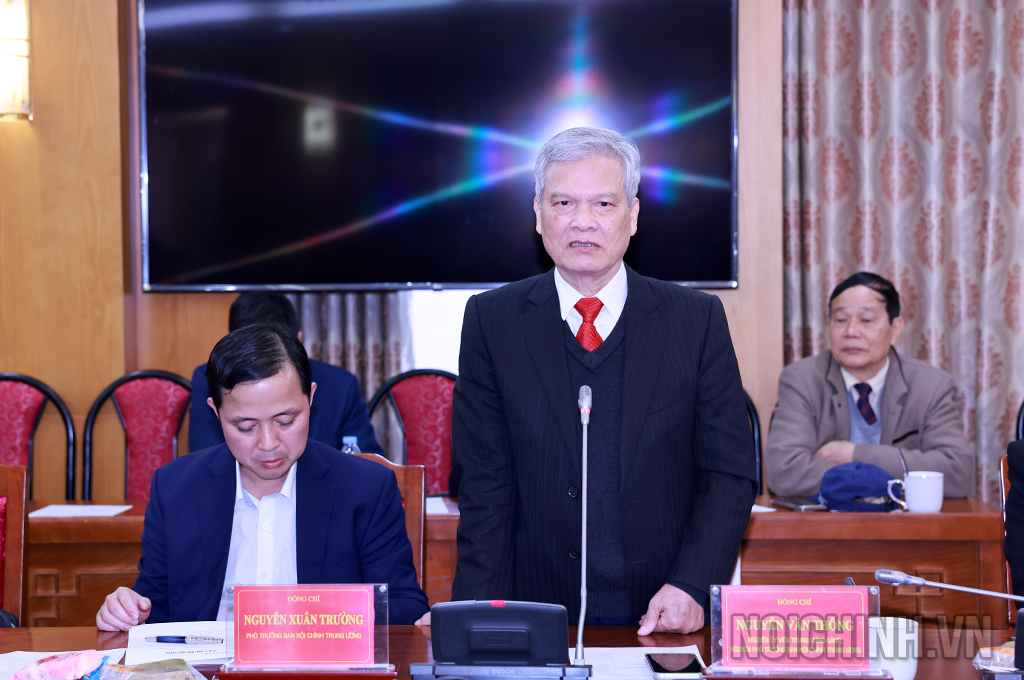 Đồng chí Nguyễn Văn Thông, nguyên Ủy viên Trung ương Đảng, nguyên Phó Trưởng Ban Nội chính Trunng ương