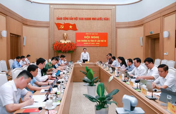 Một Hội nghị Ban Thường vụ Tỉnh ủy Lào Cai