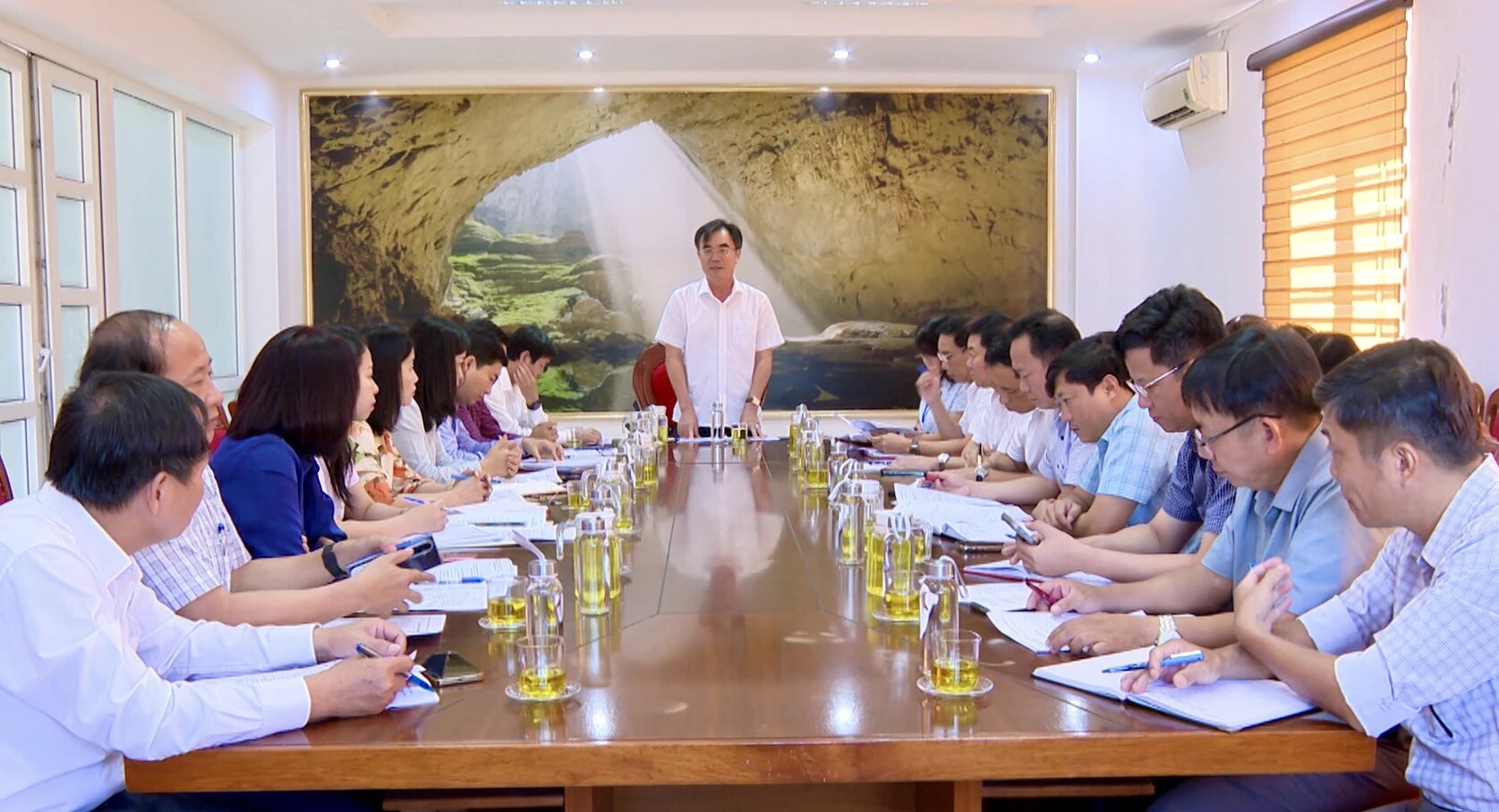 Toàn cảnh buổi làm việc