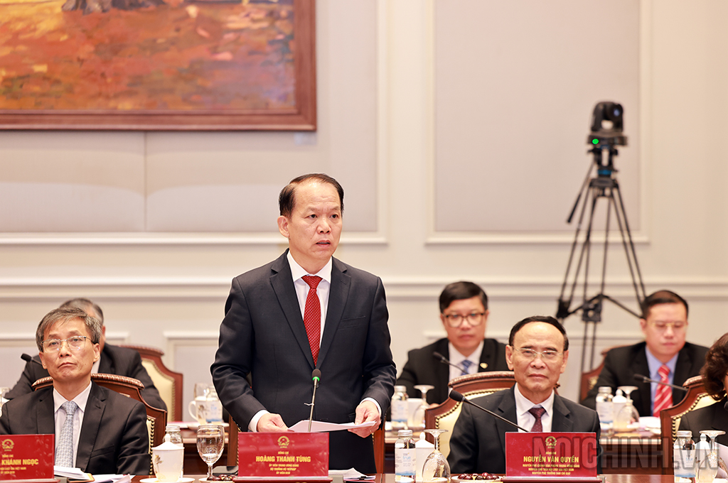 Đồng chí Hoàng Thanh Tùng, Ủy viên Trung ương Đảng, Bộ trưởng Bộ Tư pháp, Ủy viên Ban Chỉ đạo Cải cách tư pháp Trung ương