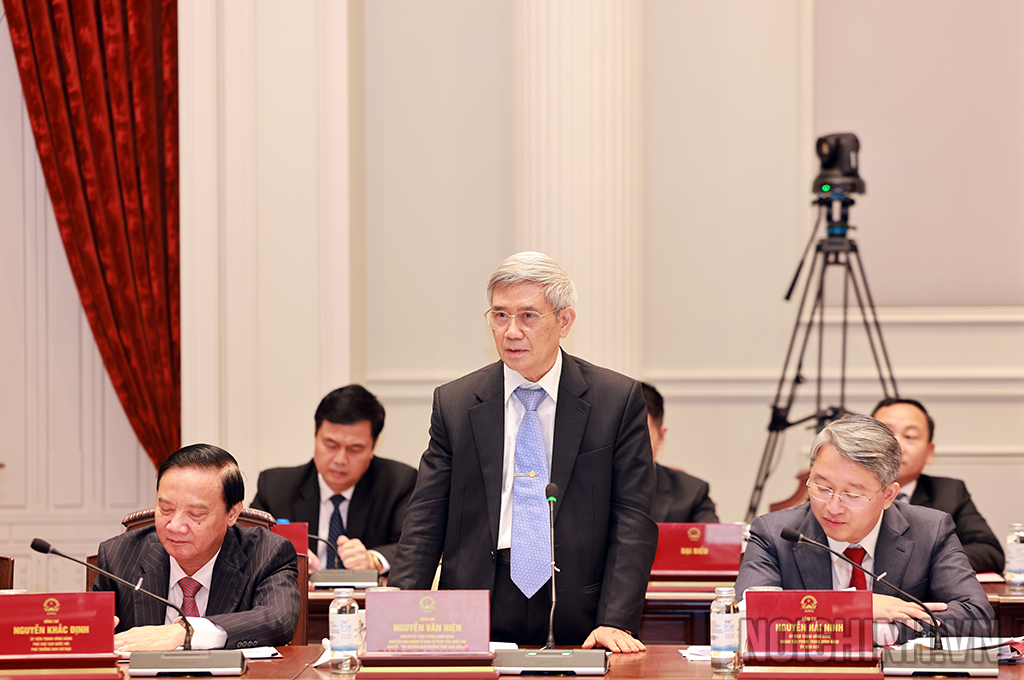 Đồng chí Nguyễn Văn Hiện, nguyên Ủy viên Trung ương Đảng, nguyên Chủ nhiệm Ủy ban tư pháp của Quốc hội, nguyên Phó Trưởng ban Thường trực Ban Chỉ đạo Cải cách tư pháp Trung ương