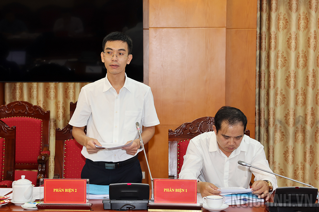 Thạc sĩ Nguyễn Văn Dũng, Chuyên viên chính Vụ Pháp luật, Ban Nội chính Trung ương, Phản biện 2 phát biểu