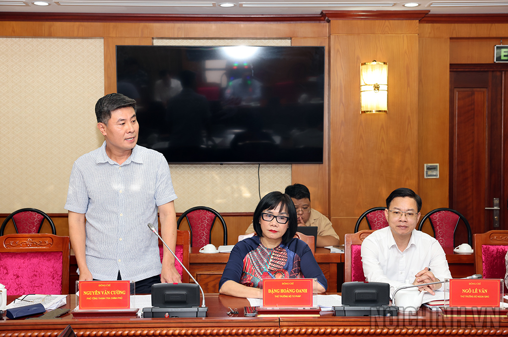 Đồng chí Nguyễn Văn Cường, Phó Tổng Thanh tra Chính phủ