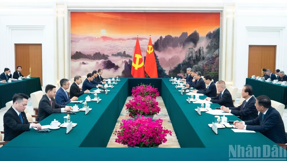 Toàn cảnh buổi hội kiến
