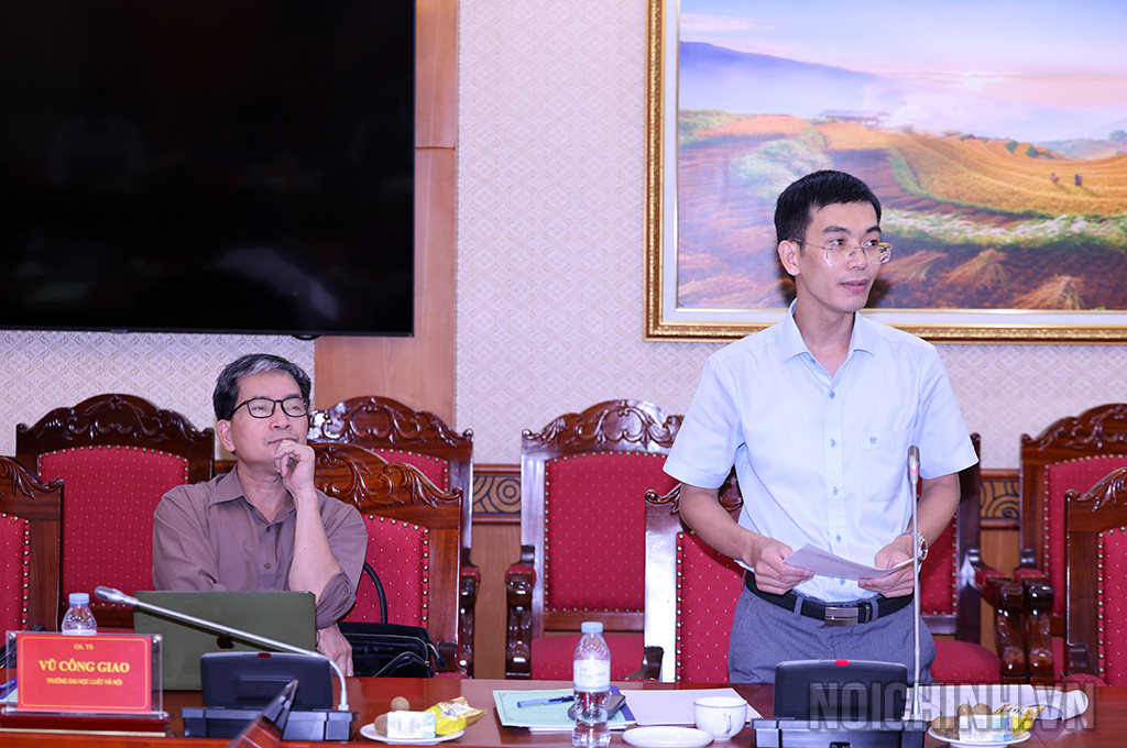 Đồng chí Nguyễn Văn Dũng, Chuyên viên chính Vụ Pháp luật, Ban Nội chính Trung ương