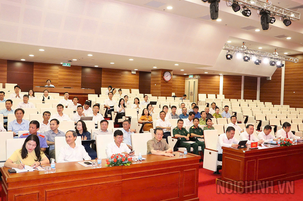 Quang cảnh Hội nghị